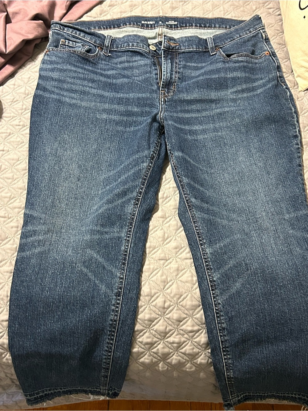 Old Navy Blue Classic Boyfriend Jeans